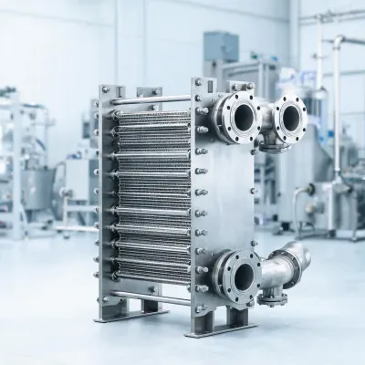 plate and frame heat exchanger